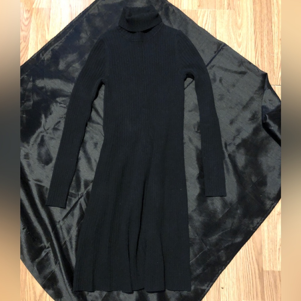 Banana Republic Turtleneck Sweater Dress | Ribbed Sweater Dress
